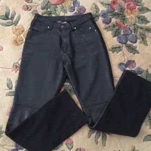 H-D Women’s Genuine Leather & Spandex Riding Pants